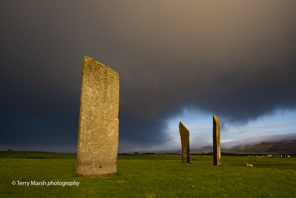 The stones of Stenness, Orkney